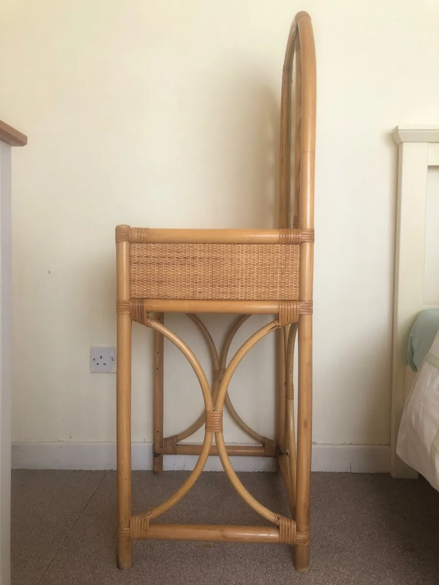 Wicker dressing table - Image 2