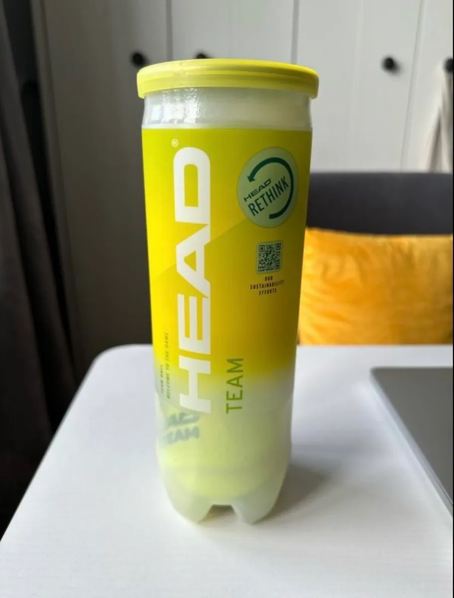 Brand new Head Team tennis balls, can of 3