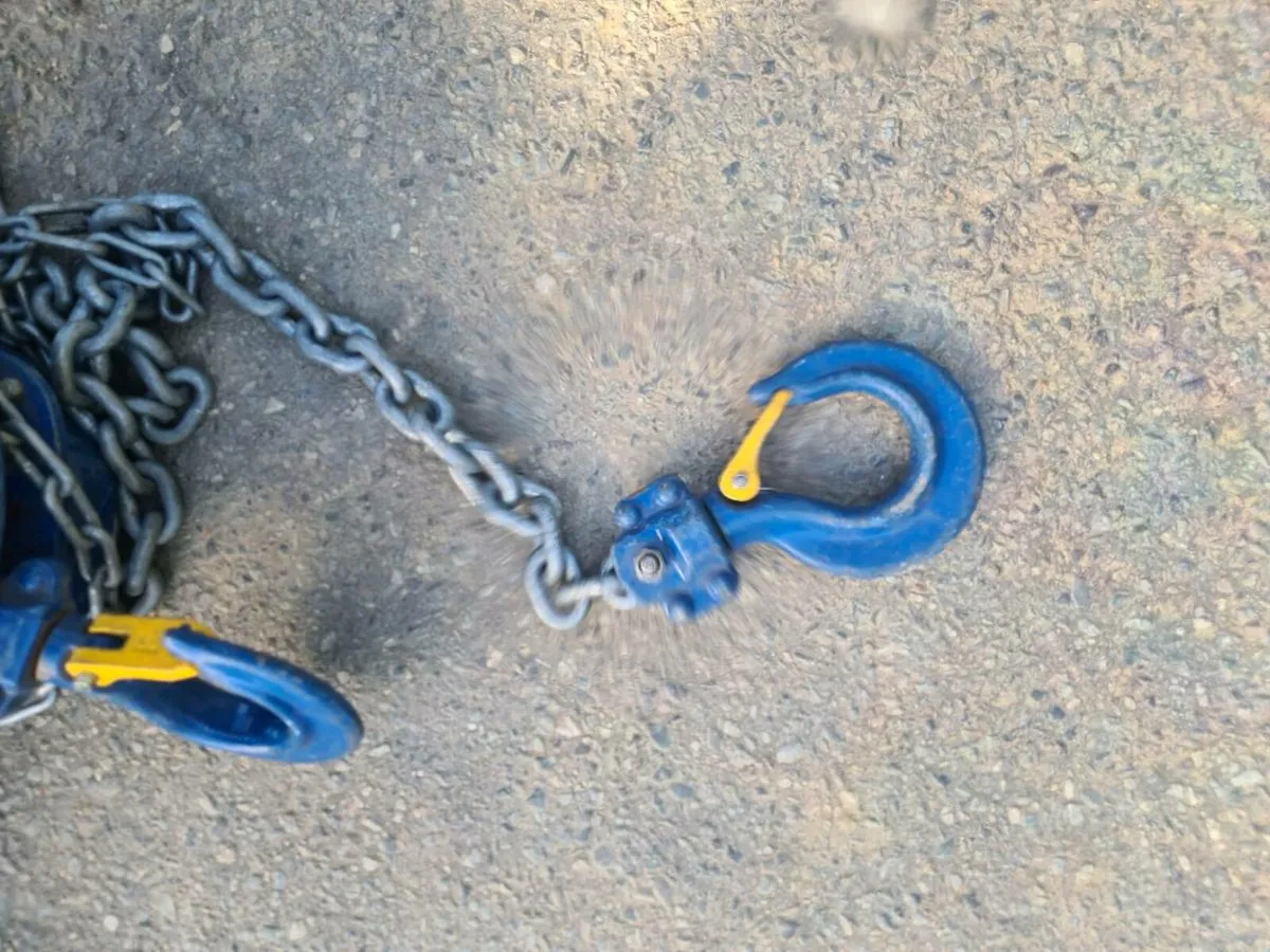 2 tonne chain hoist - Image 4
