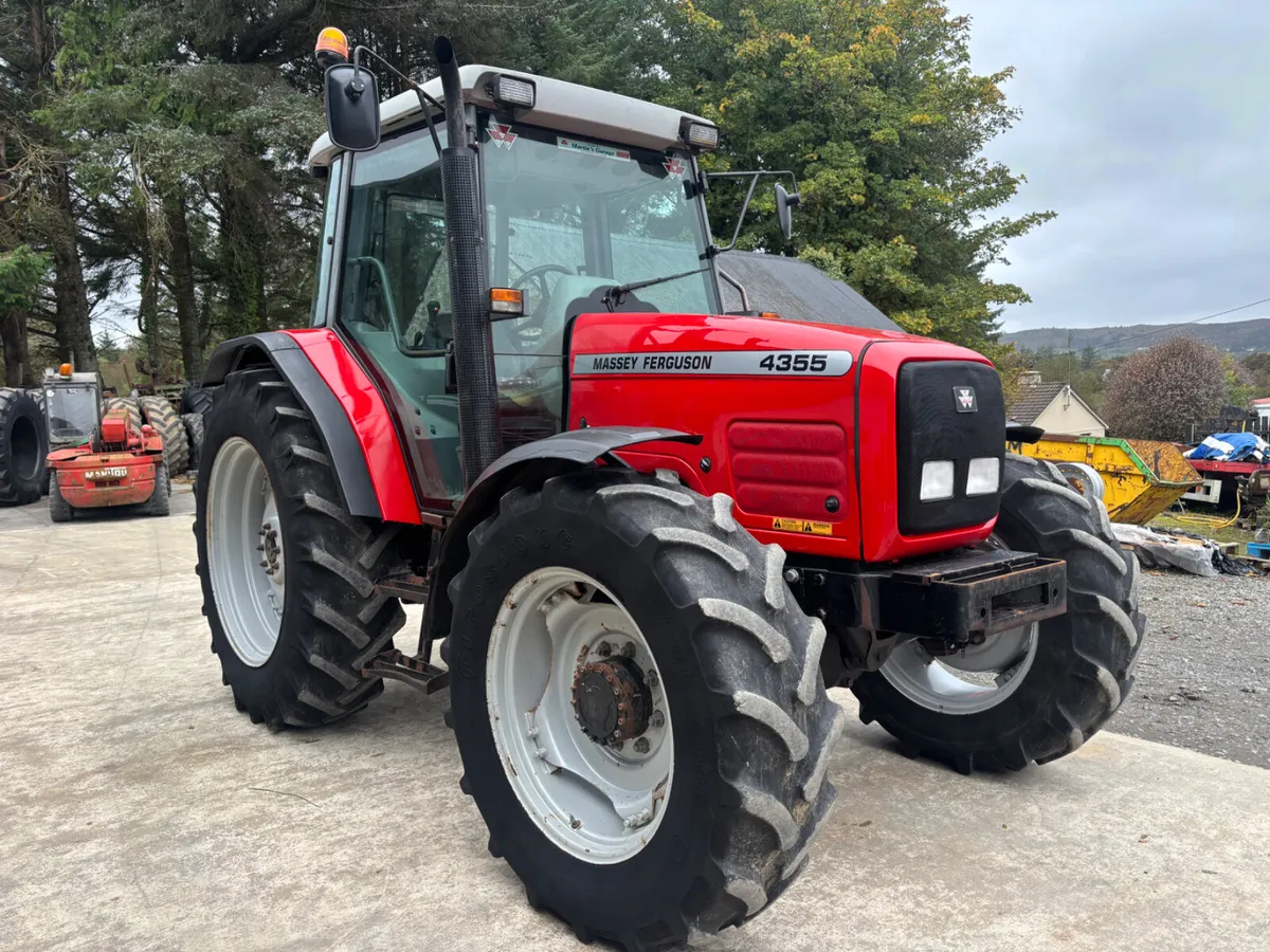 02 Massey Ferguson 4355 **NO VAT** - Image 4
