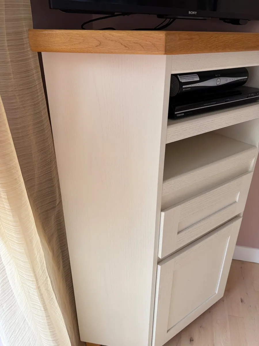 Large Solid Wood Corner Unit - Image 2