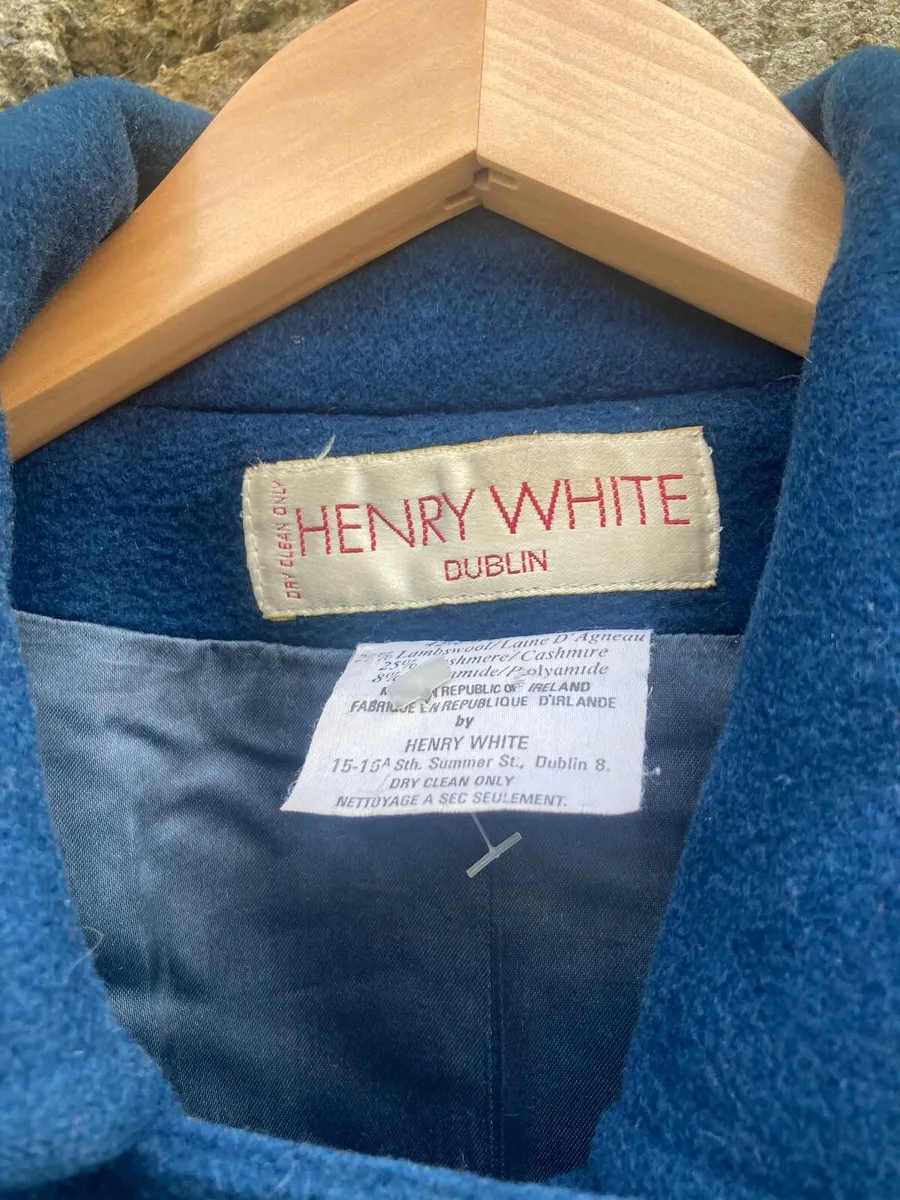 Vintage Henry White Coat - Image 2