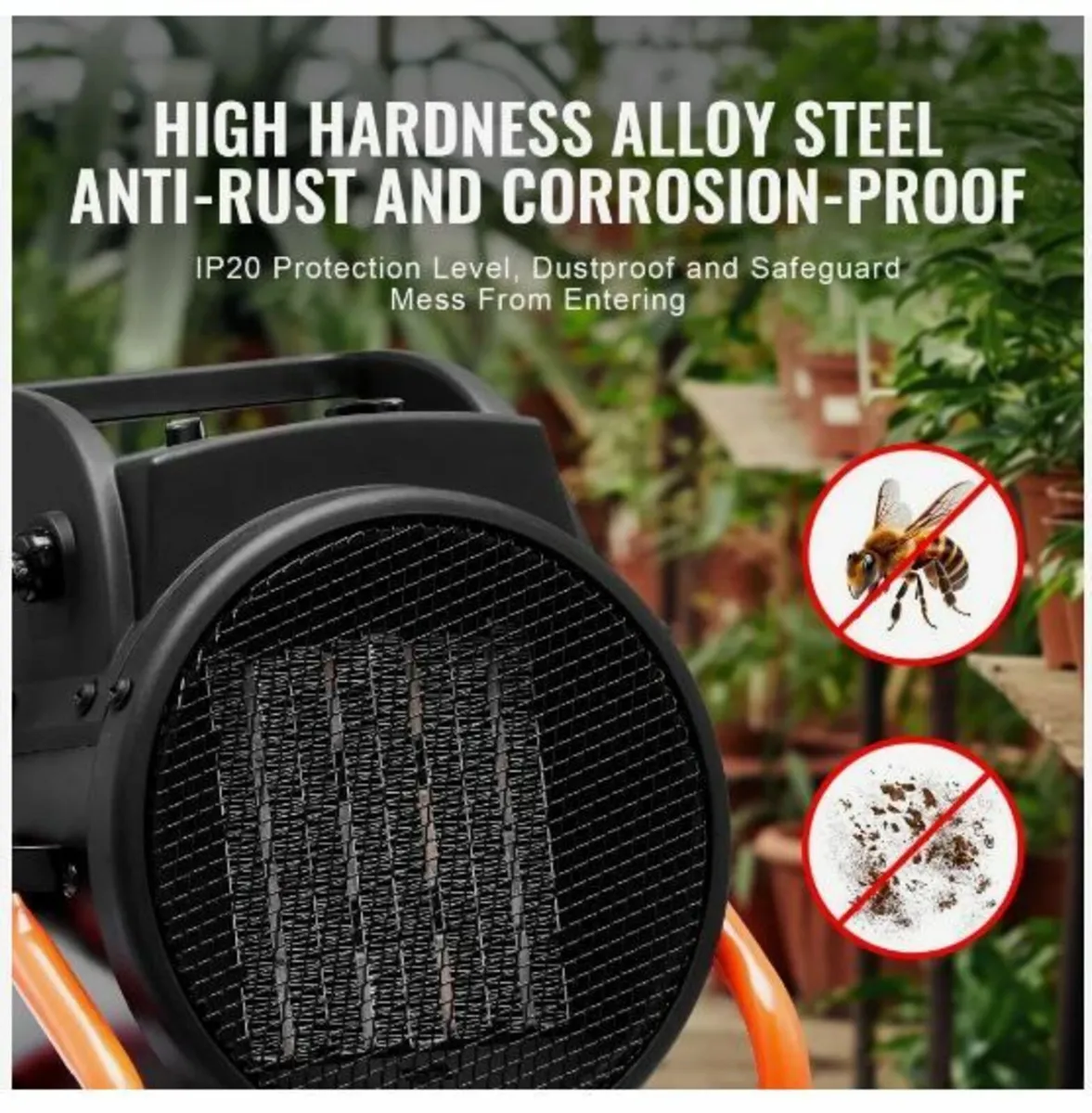 Greenhouse Heater, 2000W - Image 4