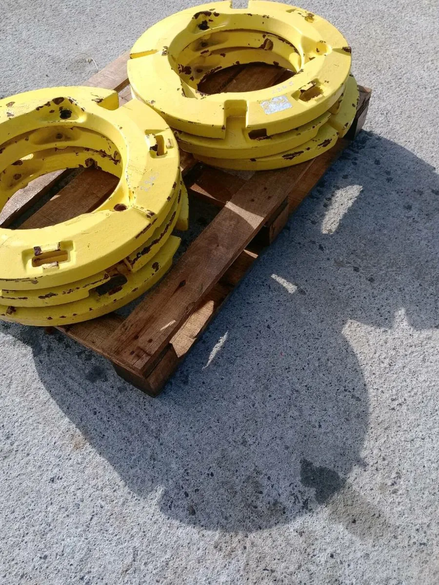 John Deere wheel weights - Image 1