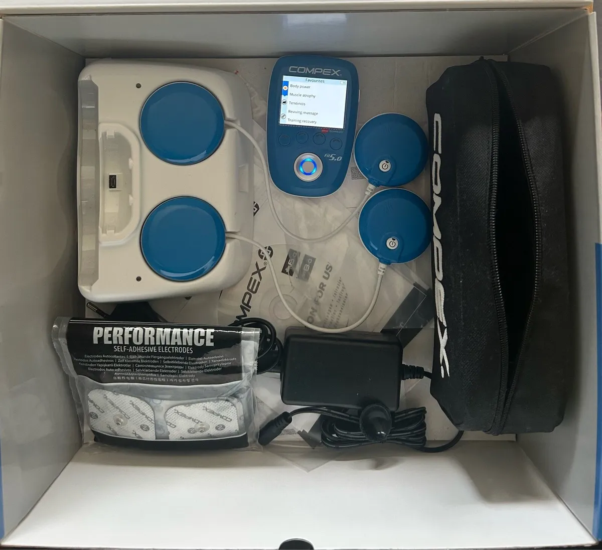 Compex Fit 5.0 Wireless EMS Muscle Stimulator - Image 2