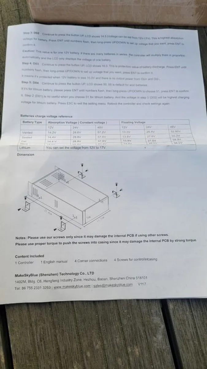 60A MPPT Solar charge controller - Image 3
