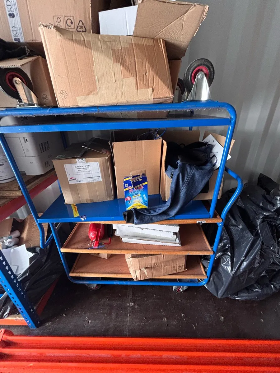 2 x Warehouse picking trollies - Image 2