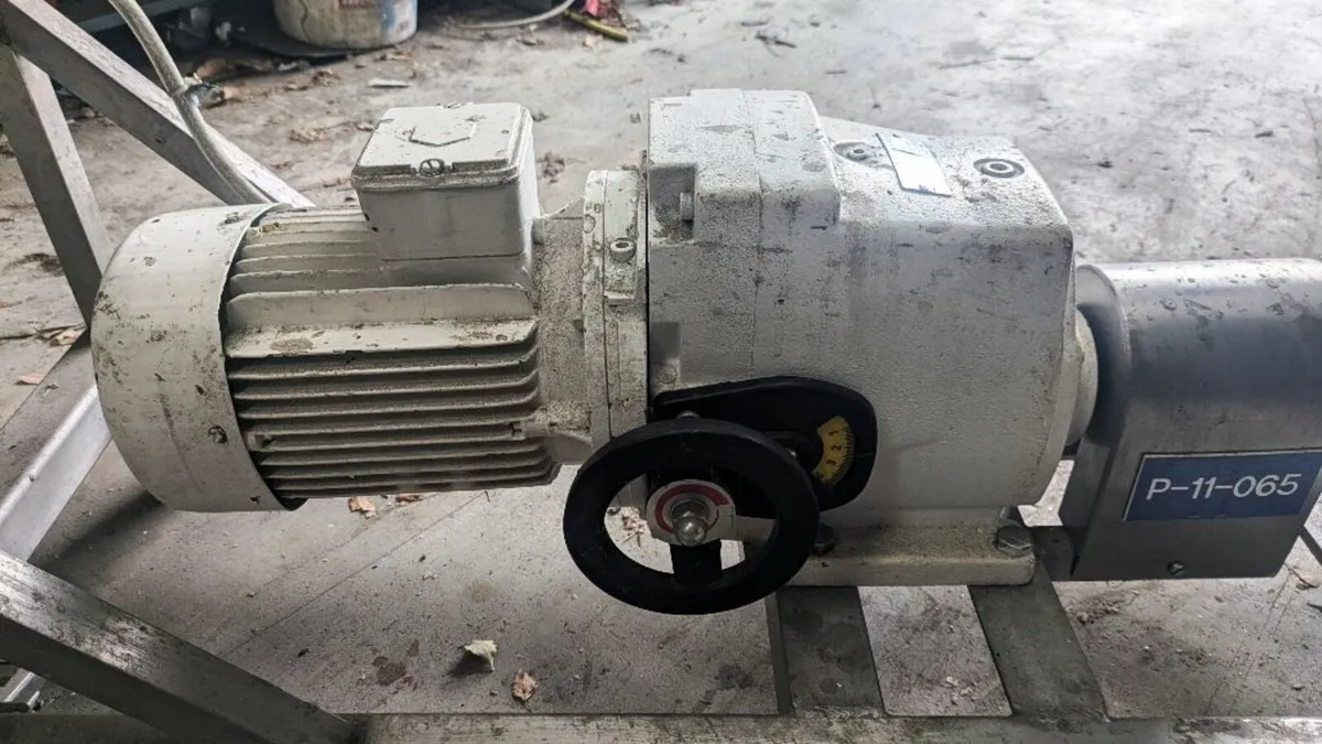 Electric motor with variable speed gearbox - Image 3