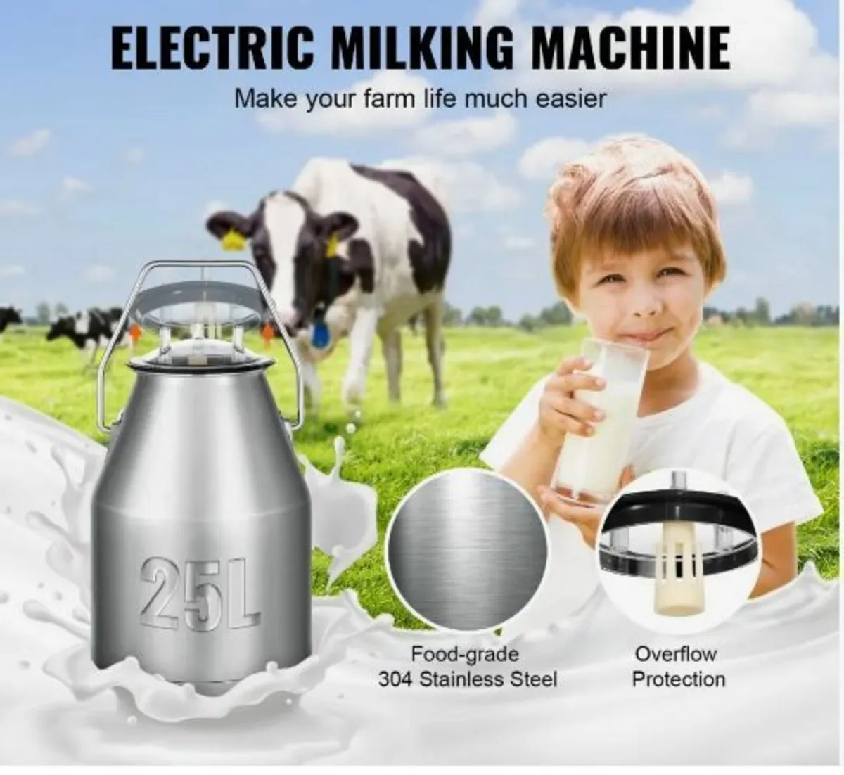 Electric Cow Milking Machine - Image 2