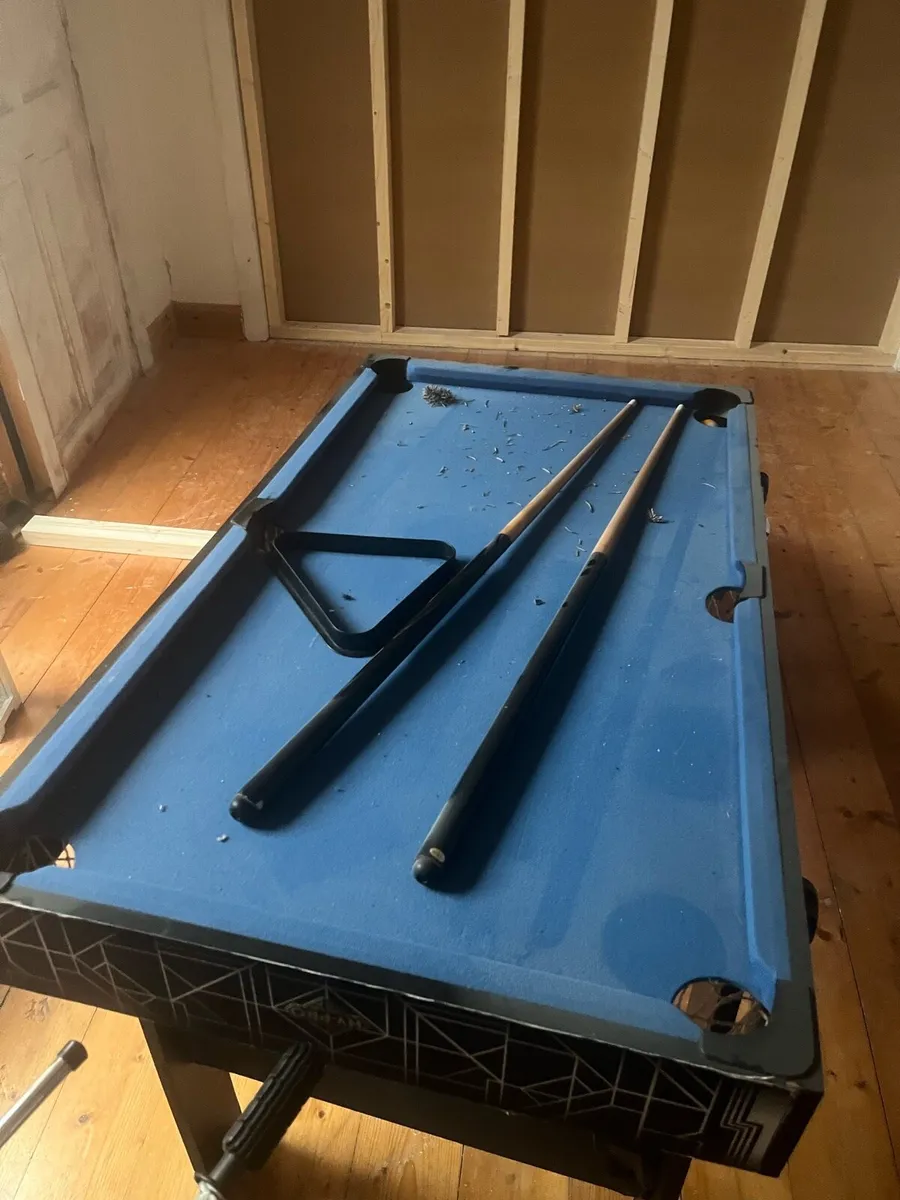 Kids pool table combination - Image 1