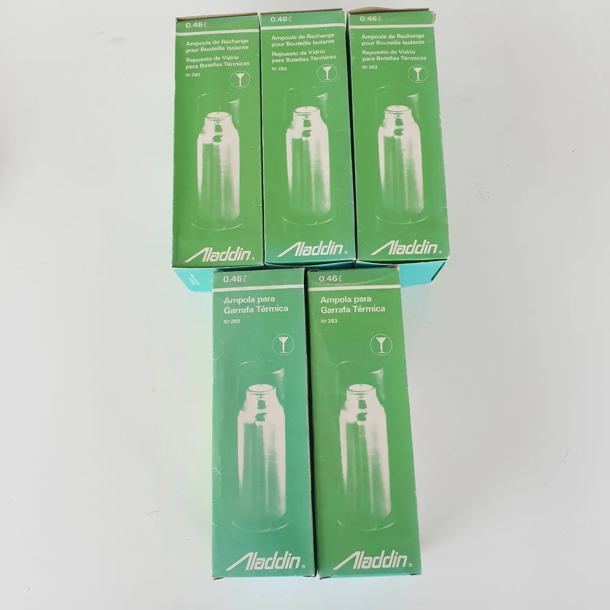 Aladdin vacuum flask No 283 replacement filler X 5 - Image 1