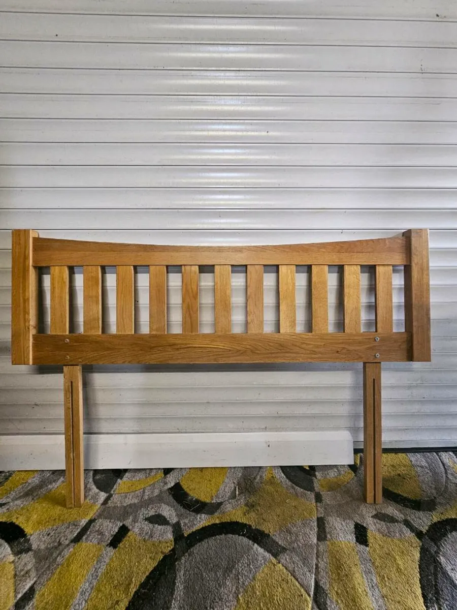King size bed frame solid wood - Image 2