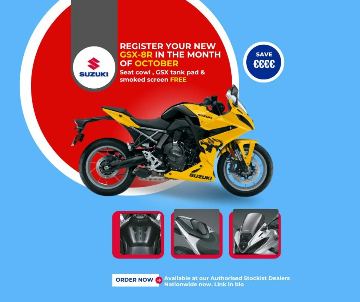 NEW Suzuki GSX8R Special Offer ! - Image 1