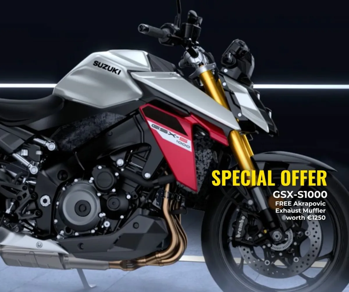 NEW Suzuki Motorcycle Special Offers OCTOBER - Image 3