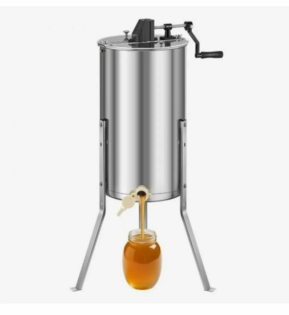 Honey Extractor, 2 Frame Manual Honey Spinner - Image 1