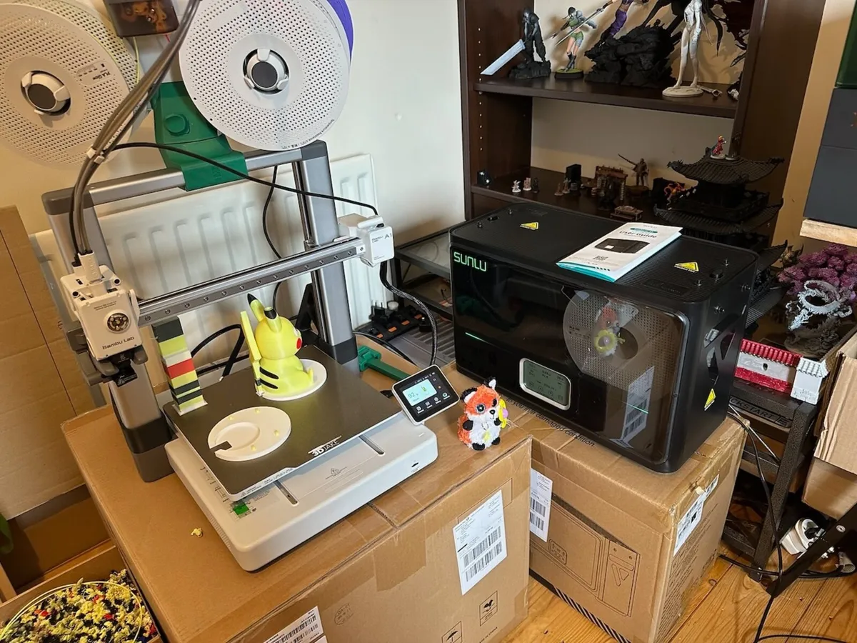 Bambulab A1 with AMS combo 3D printer - Image 1