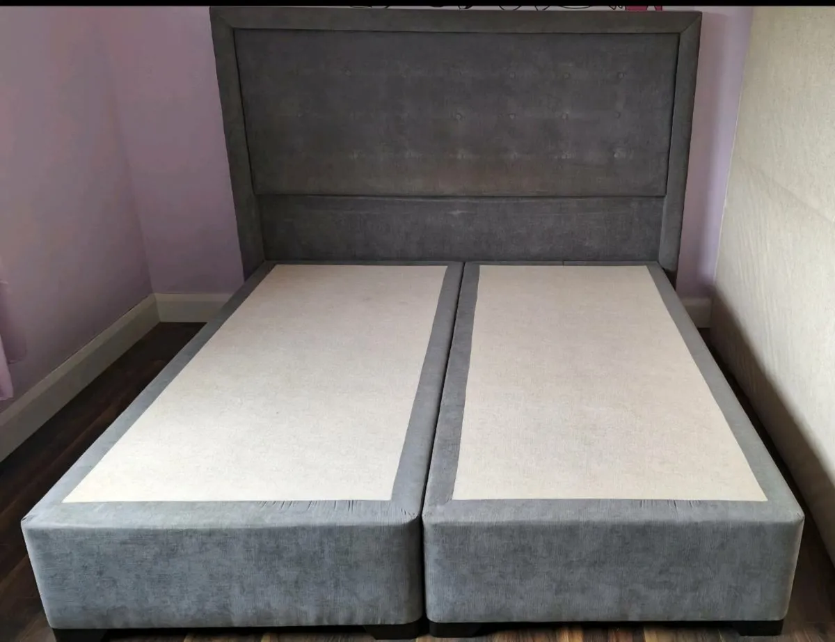 Superking bed frame & headboard