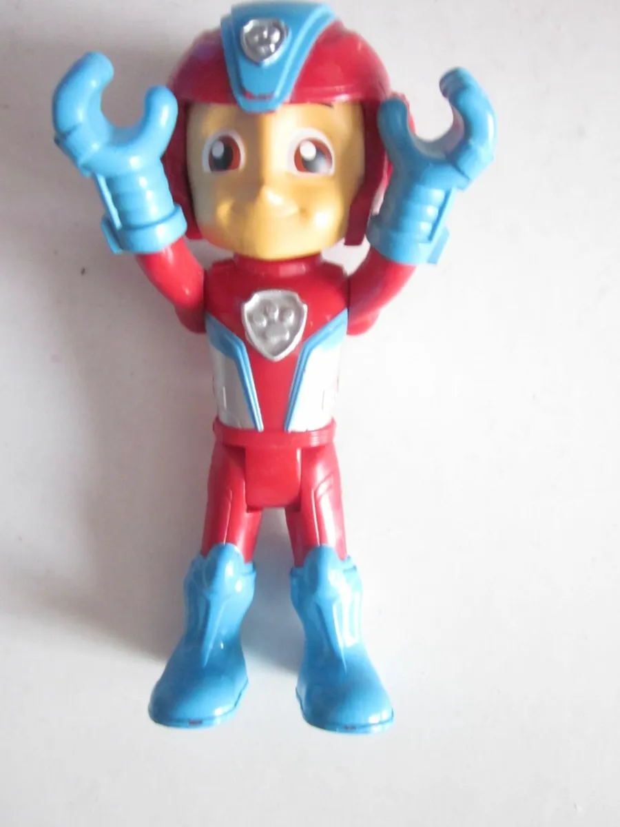 Paw Patrol Mighty Pups Jet Ryder Figure Red/Blue - Image 4