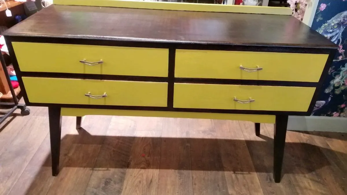Upcycled vintage wooden dressing table - Image 1