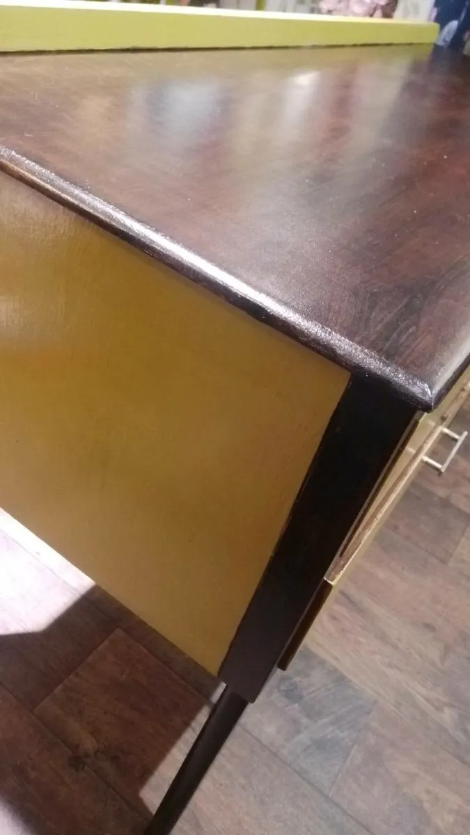 Upcycled vintage wooden dressing table - Image 4