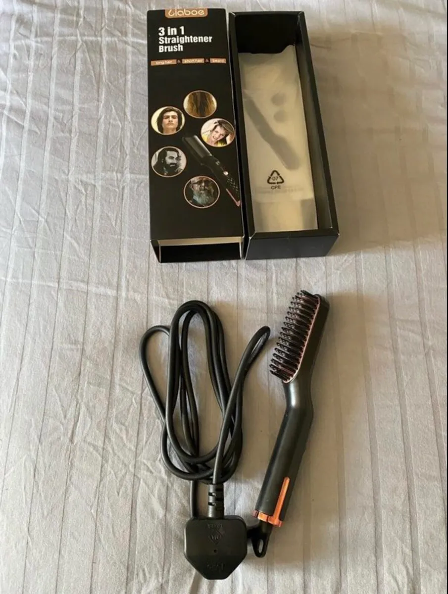 3 in 1 straightener brush, like new, barely used - Image 3