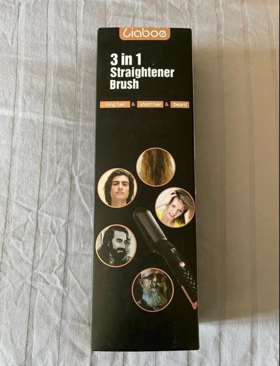 3 in 1 straightener brush, like new, barely used - Image 4