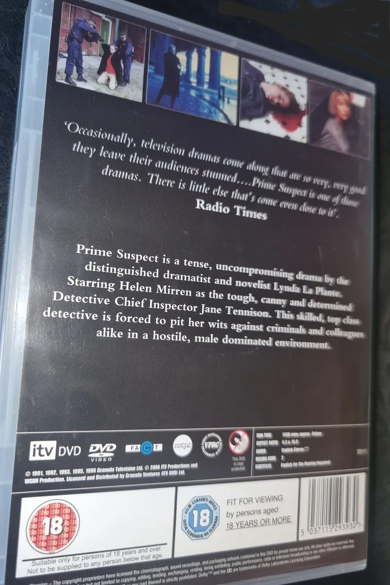 Helen Mirren Prime Suspect Complete Series - Image 2