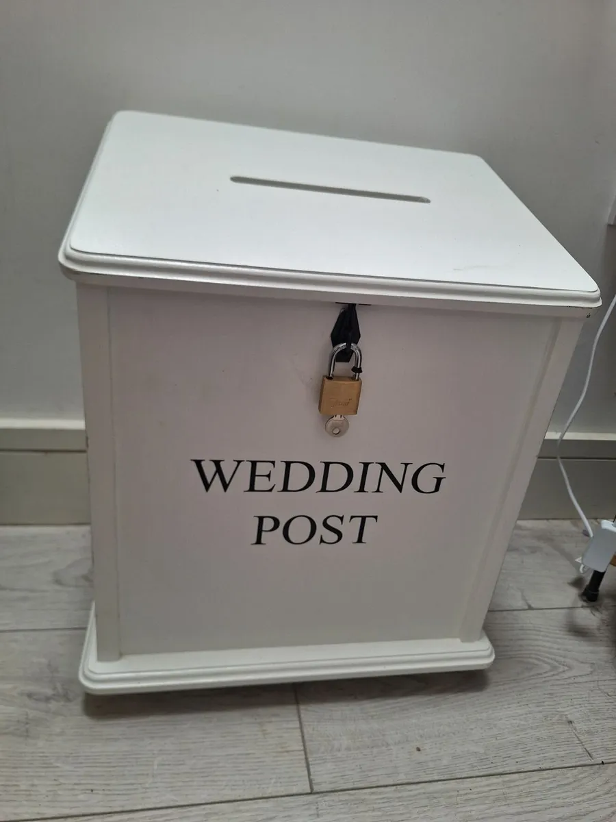 Wedding post box - Image 1