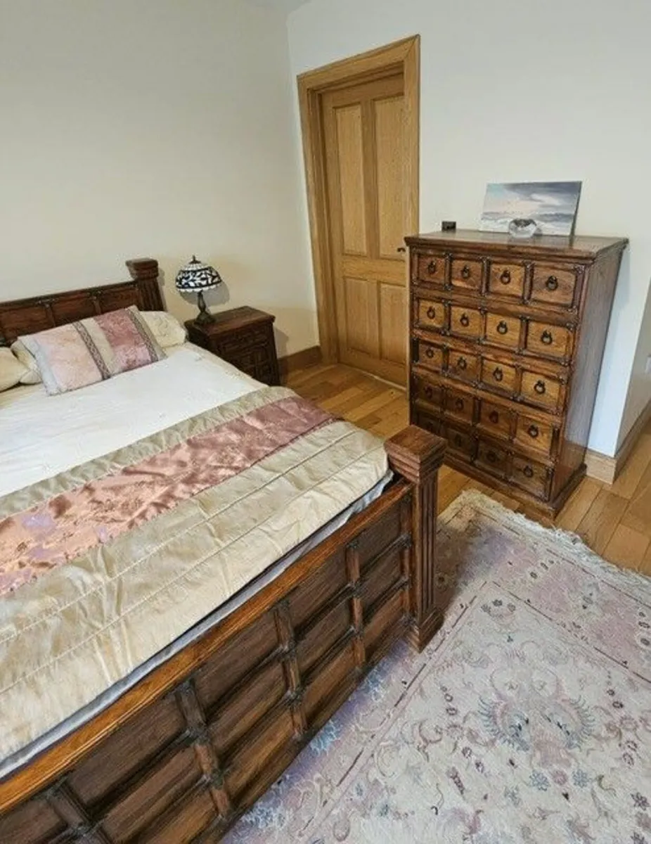 Solid Walnut Bedroom Set - Image 2