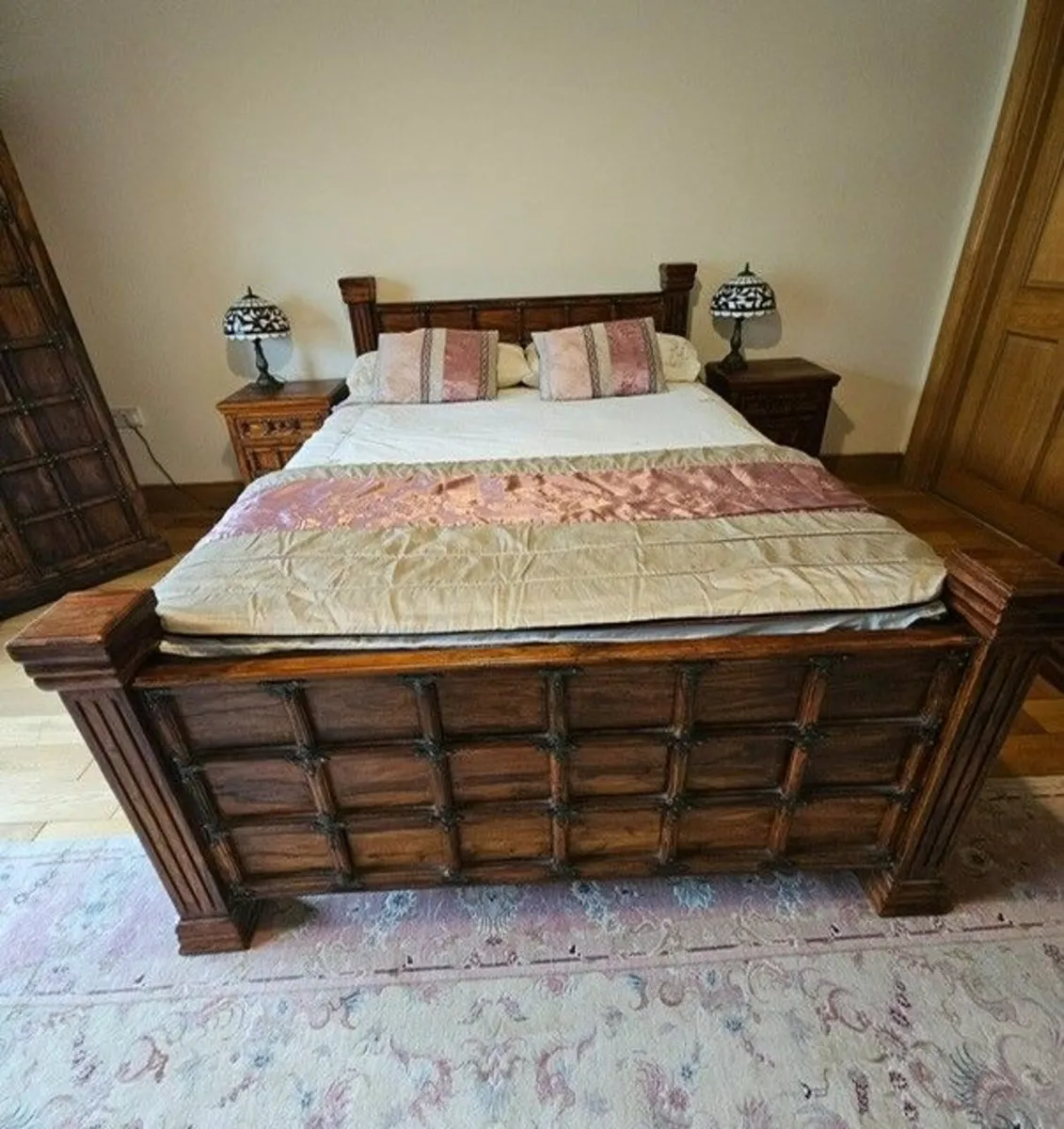 Solid Walnut Bedroom Set - Image 3