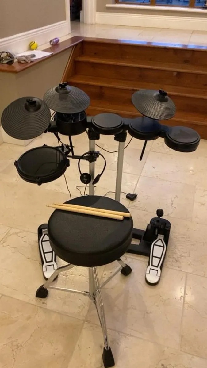 kids electric drum kit - Image 1