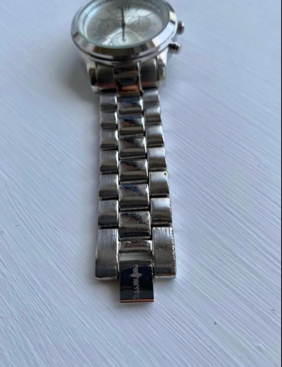 Red Herring unisex watch, silver, like new - Image 4
