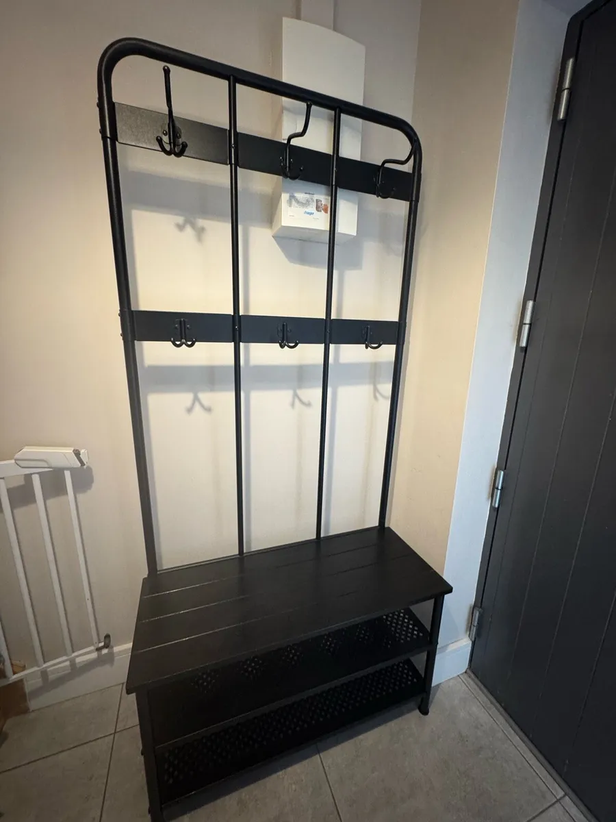 Coat hanger and shoe rack - Image 1