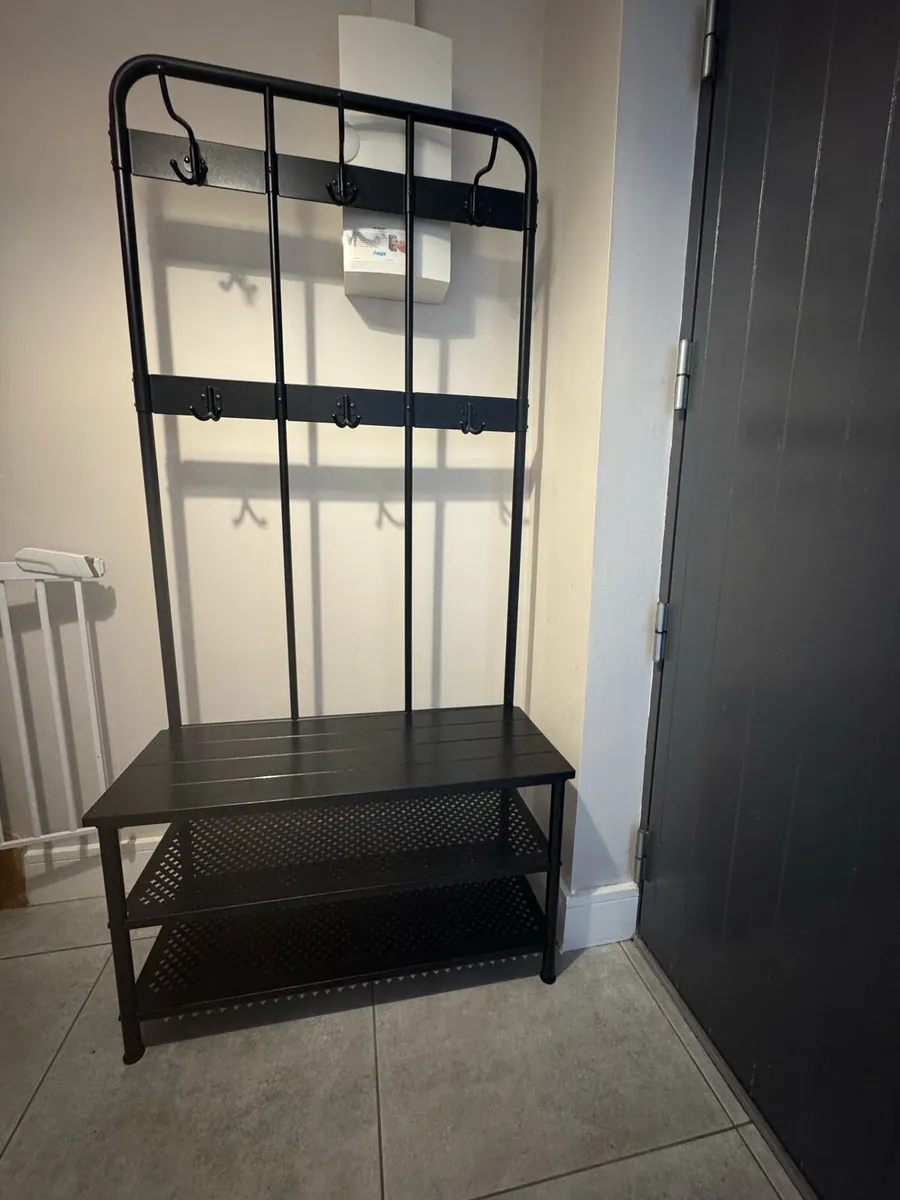 Coat hanger and shoe rack - Image 2