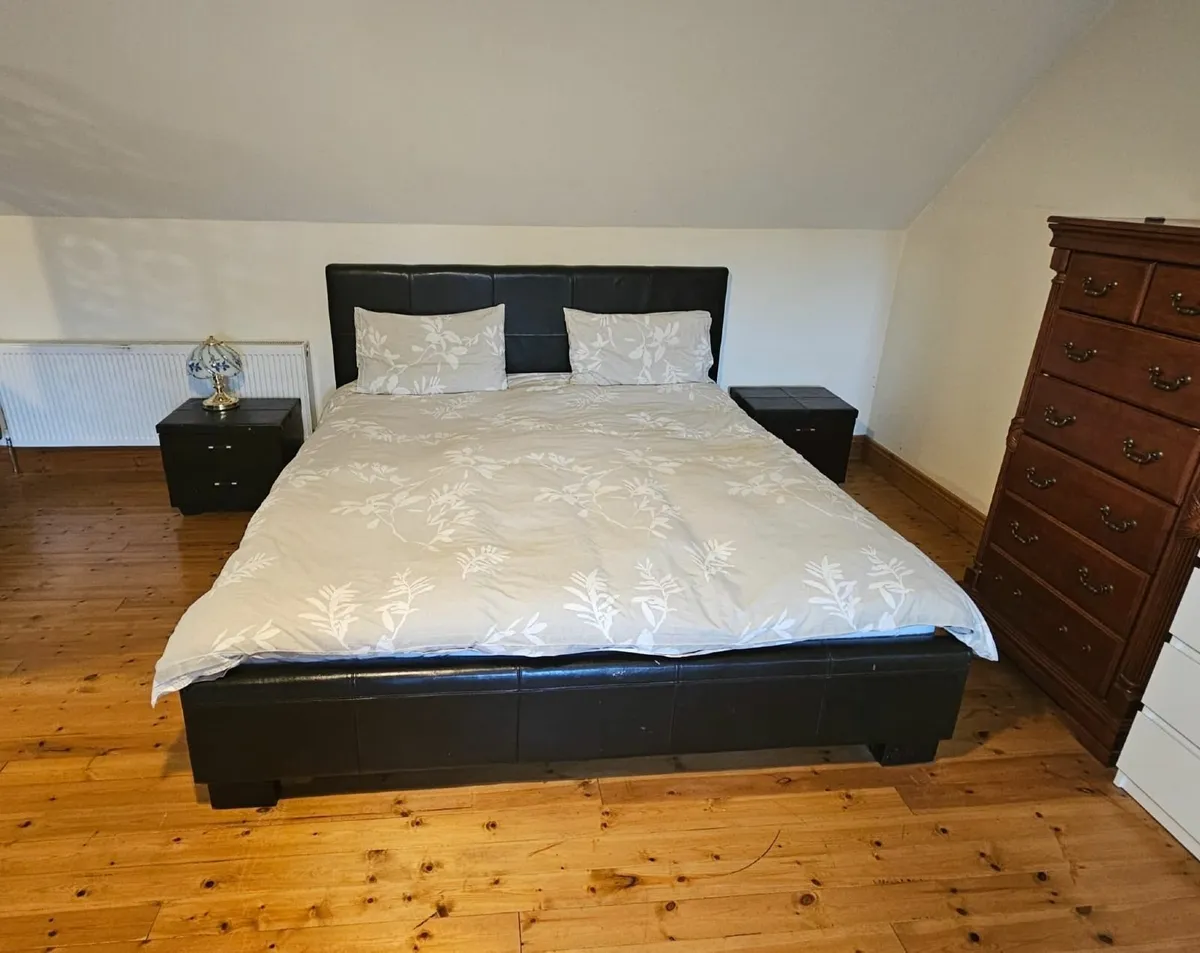 Super King Size Japanese Style Futon Bed Set - Image 2