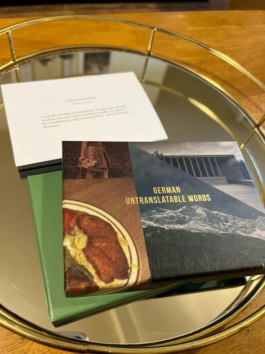 Untranslatable German Words cards