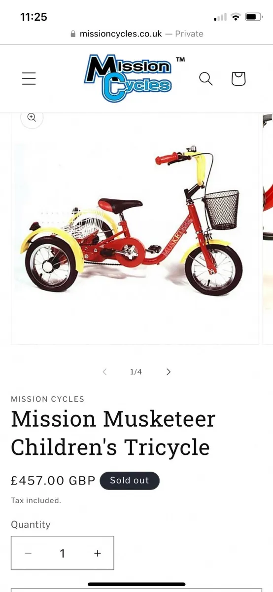 Trike / tricycle/ special needs - Image 1