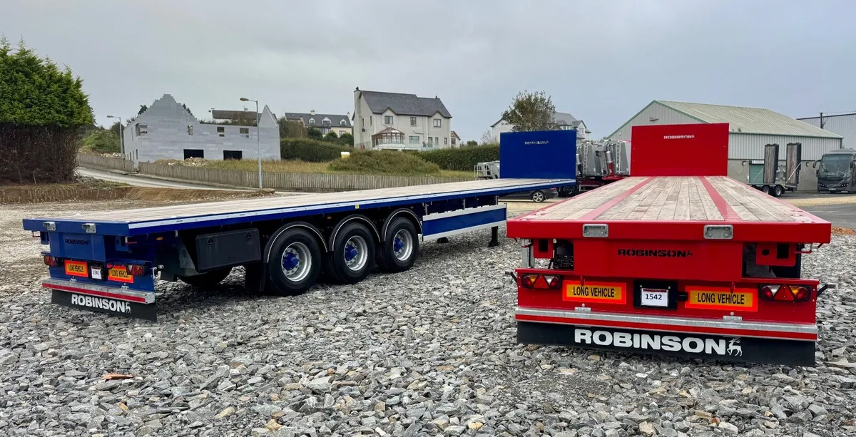 New Robinson flat trailers - Image 2