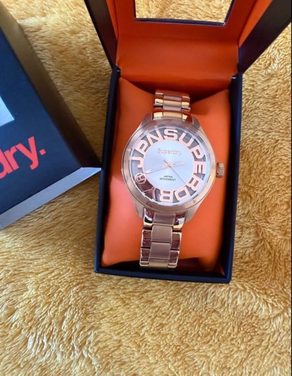 Brand new Superdry unisex rose gold watch - Image 3