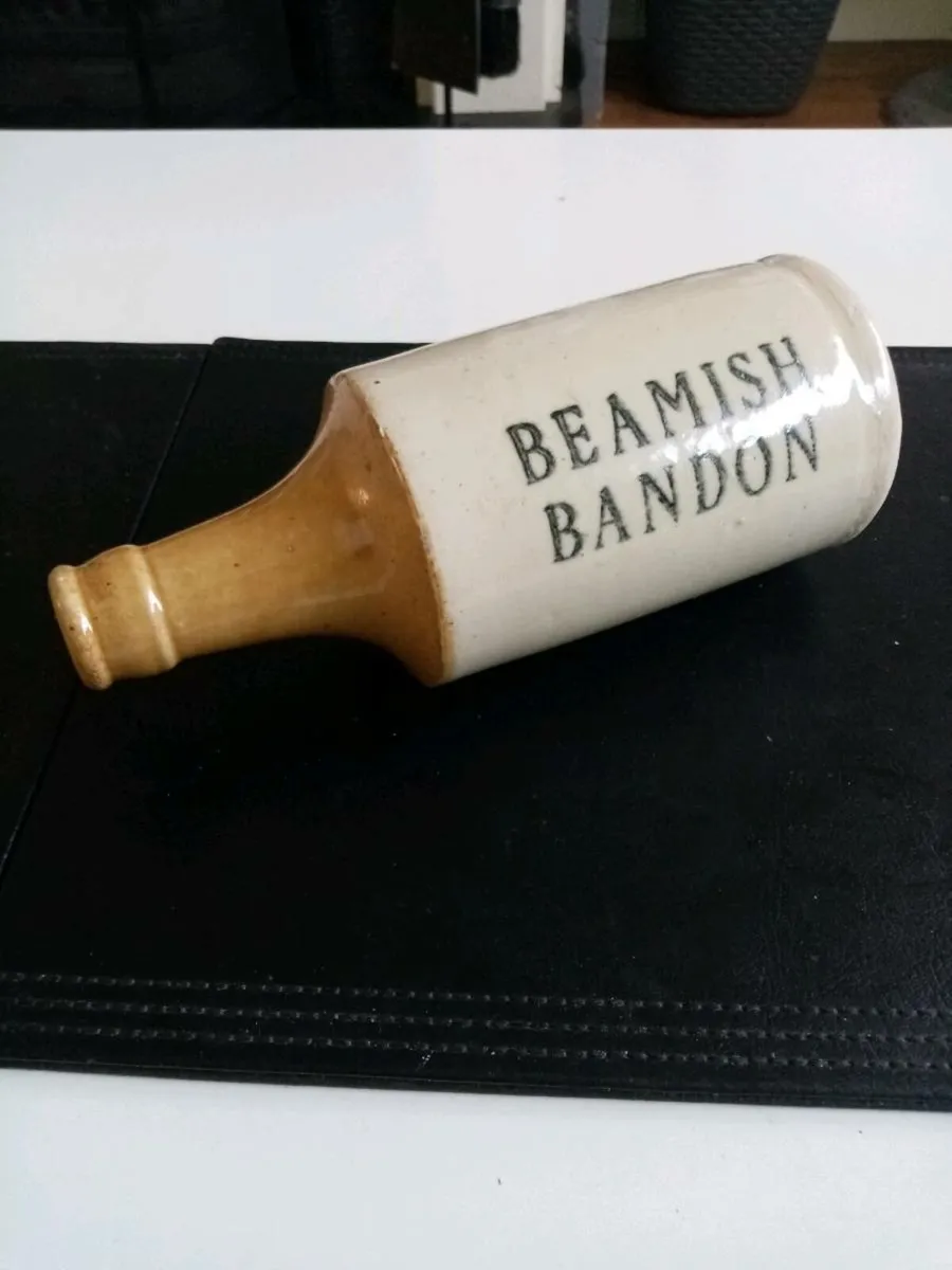 Antique Beamish Bandon Stoneware Bottle - Image 2