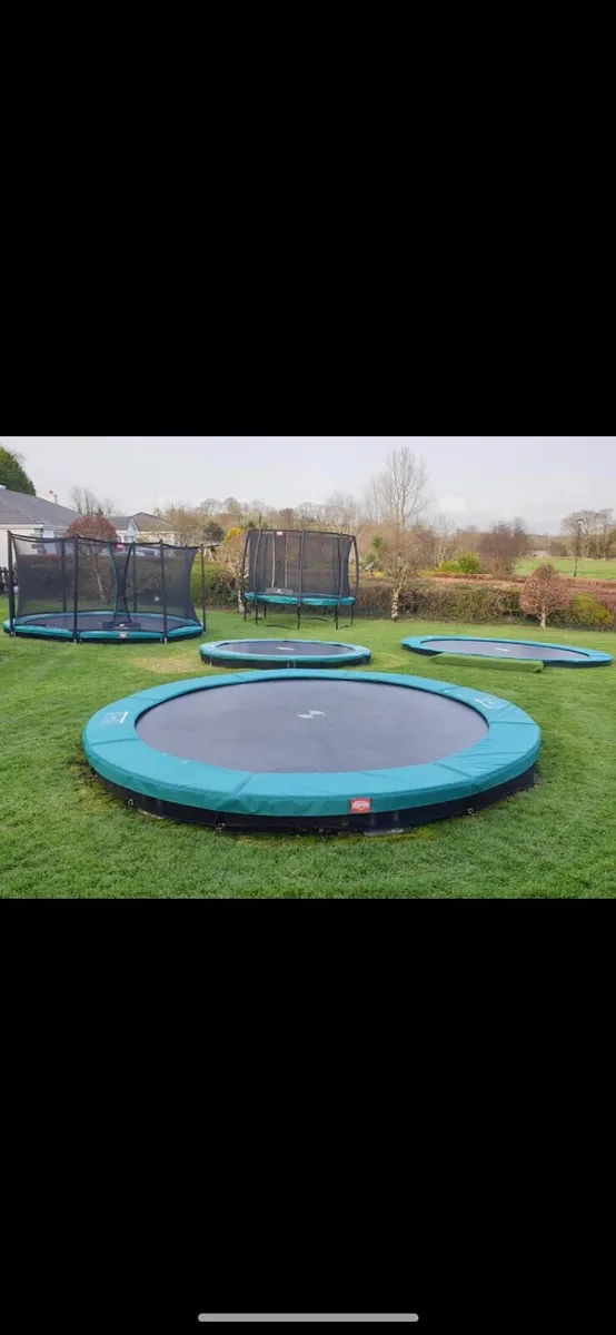 Trampoline/ trampolines/ berg