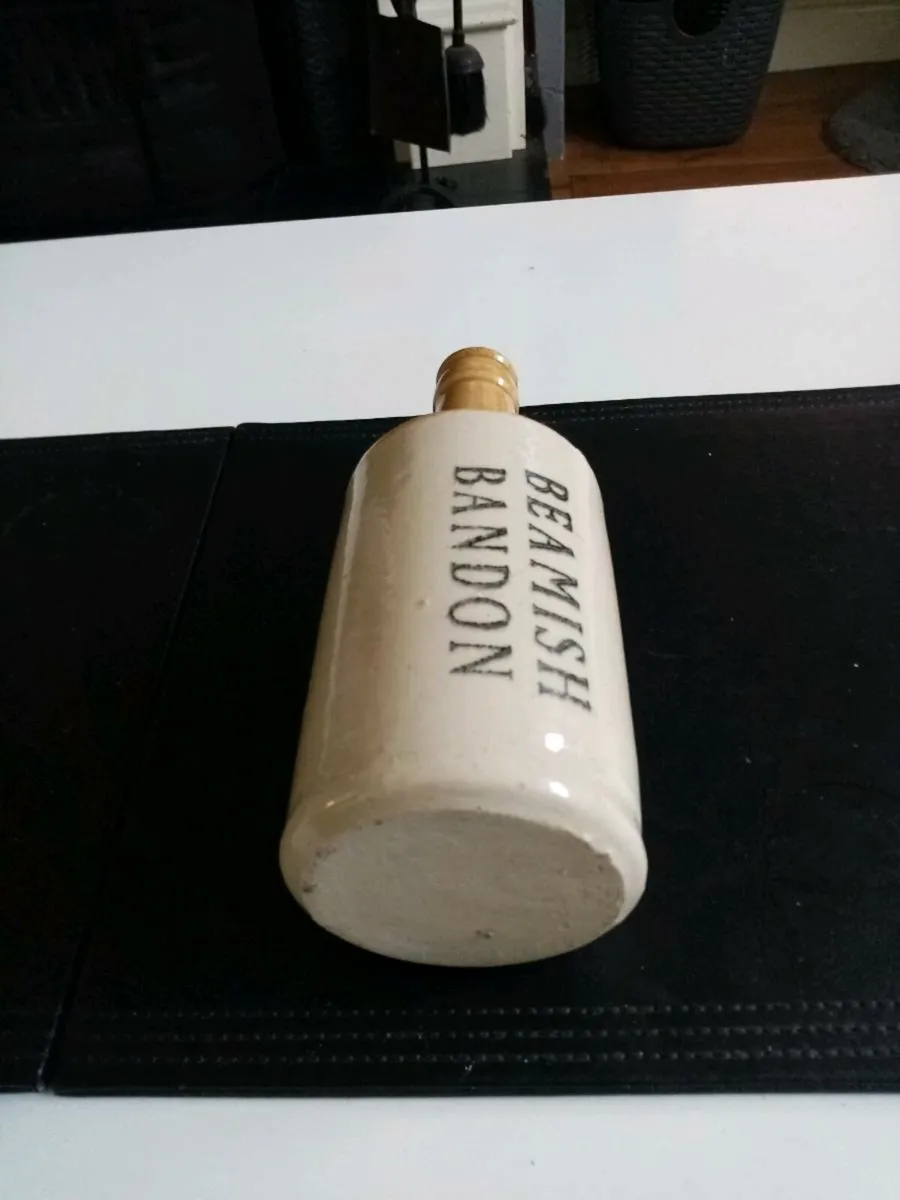 Antique Beamish Bandon Stoneware Bottle - Image 4