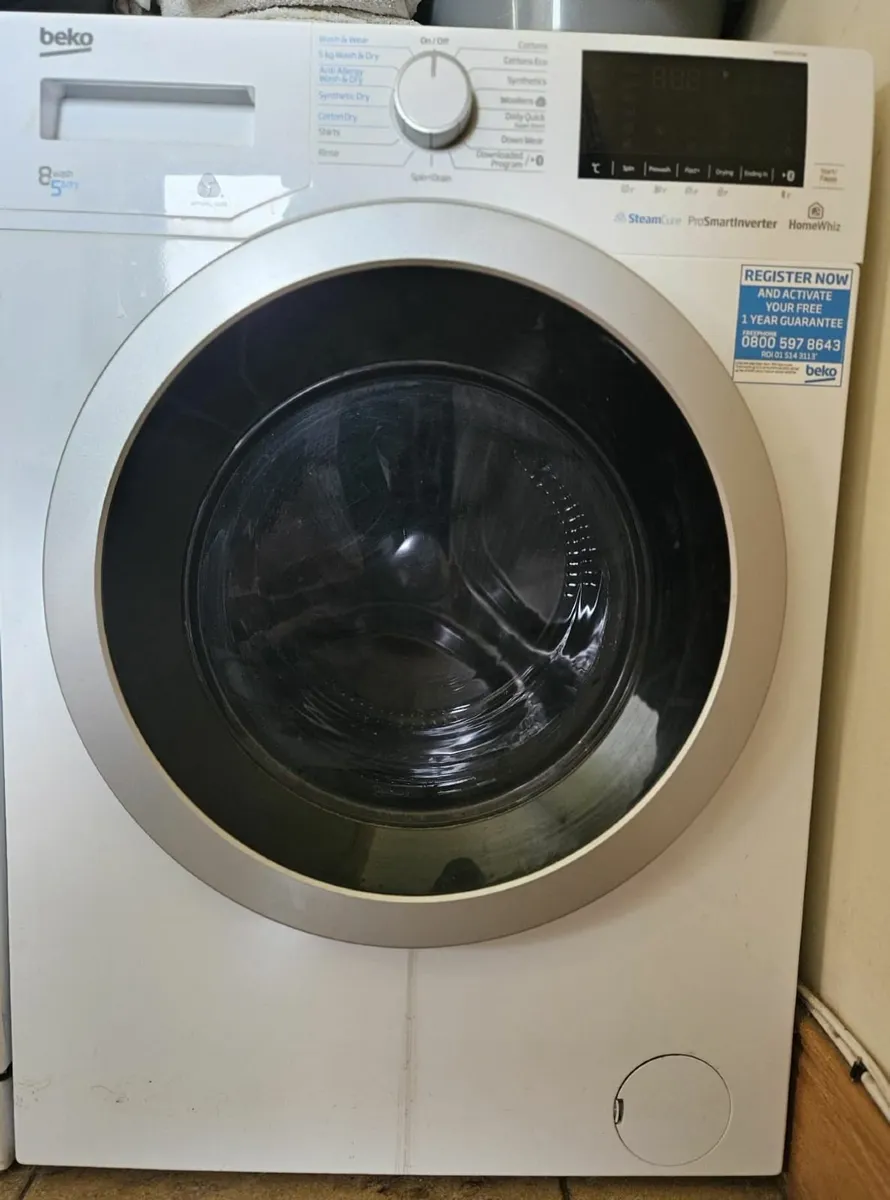 Beko Washer Dryer with Bluetooth Setting