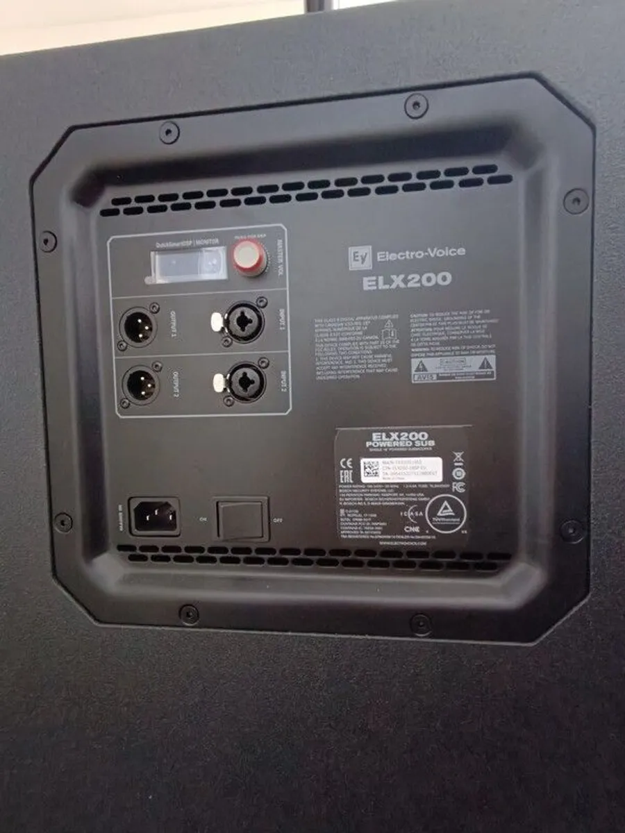 EV ELX Powered PA System (band/dj) - Image 4