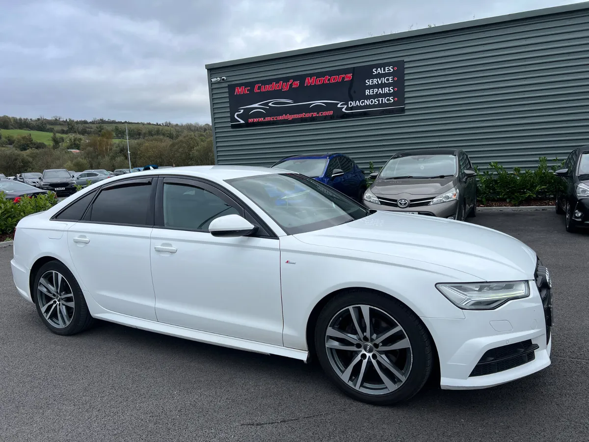 2017 Audi A6 S Line Ultra Black Edition 2.0 Auto - Image 1