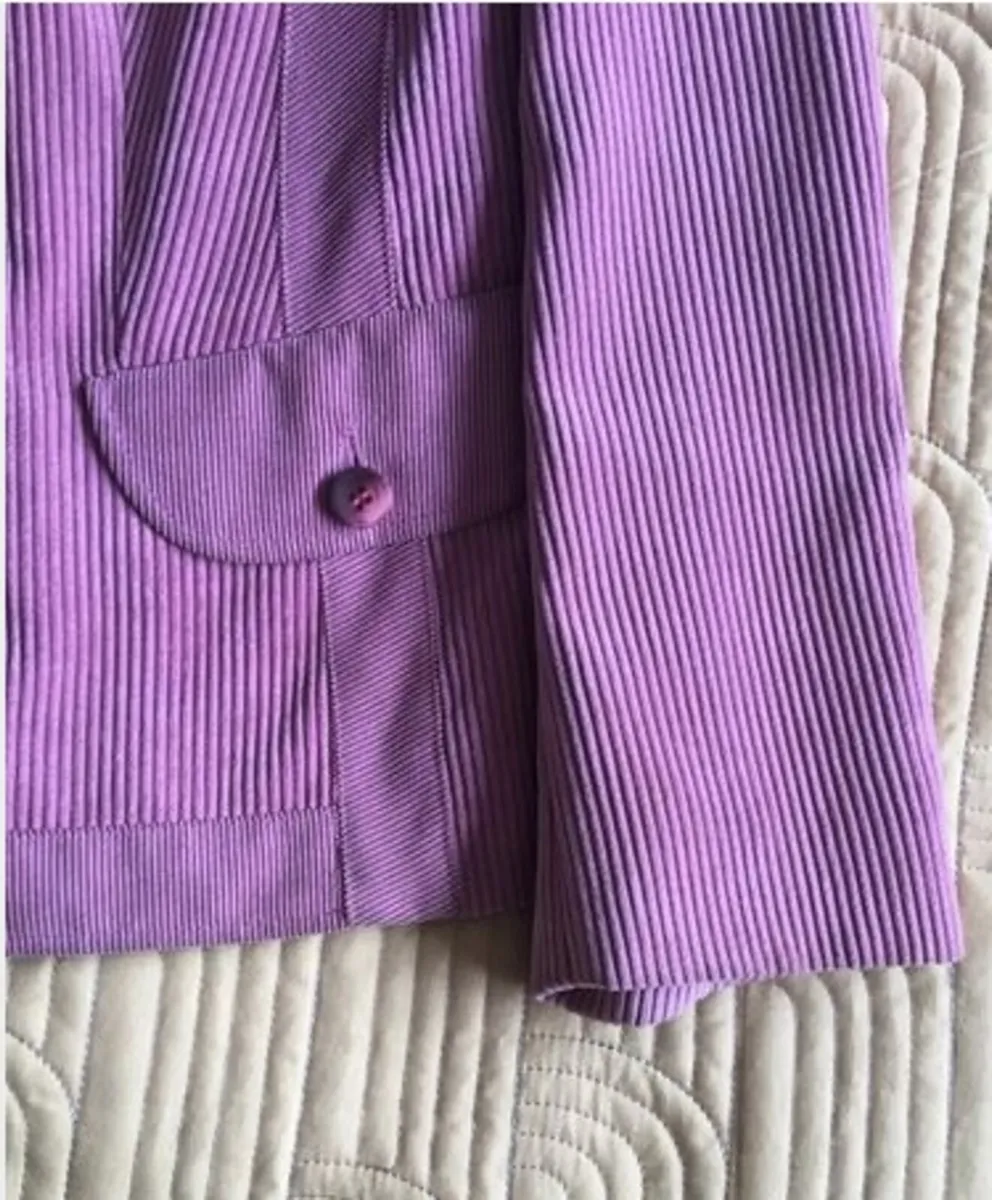 Gerry Weber Cord Blazer Jacket Size 16 - Image 3