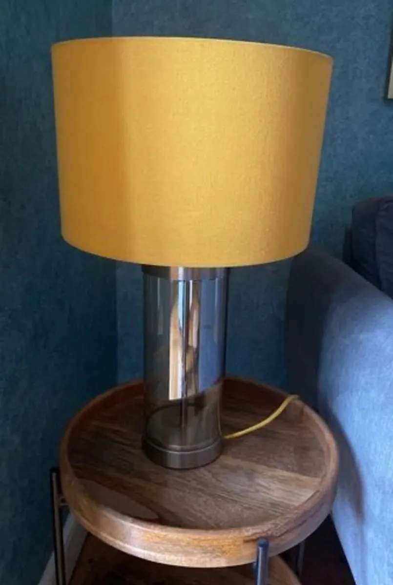 Lamp - Satin Nickel/Ochre- Woodies - Image 2