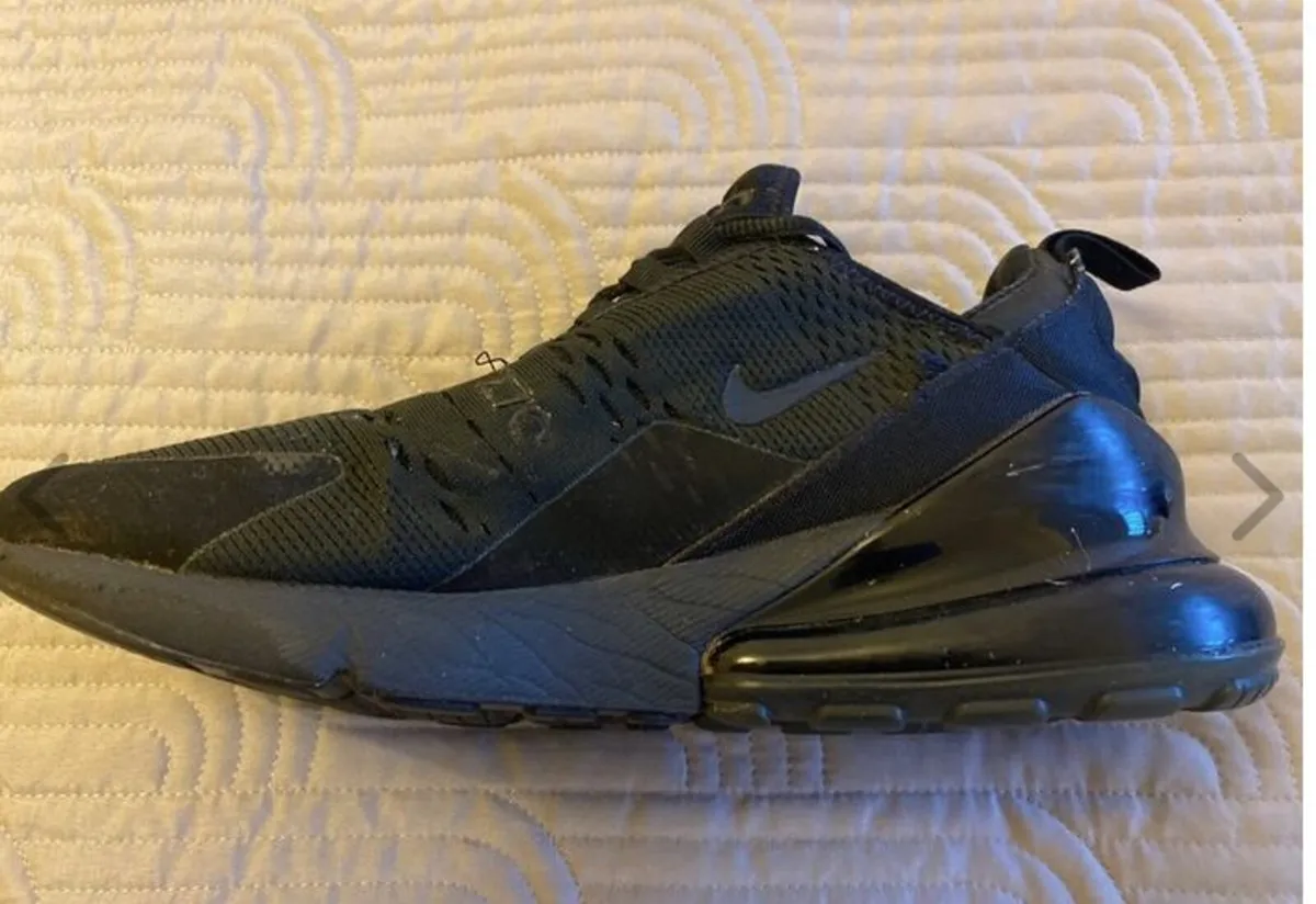 Nike 270 Black trainers Size 6.5 - Image 4