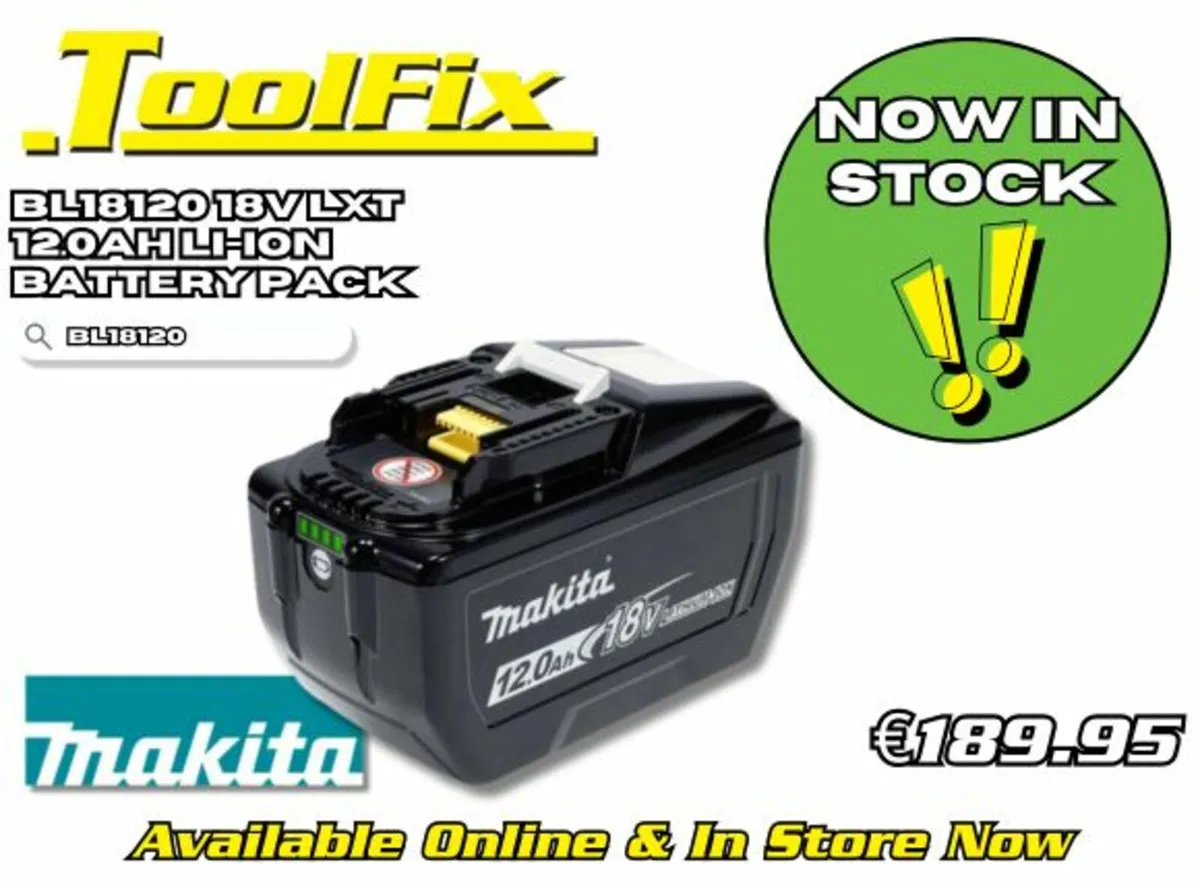 Makita 18V LXT 12.0Ah Li-ion Battery Pack