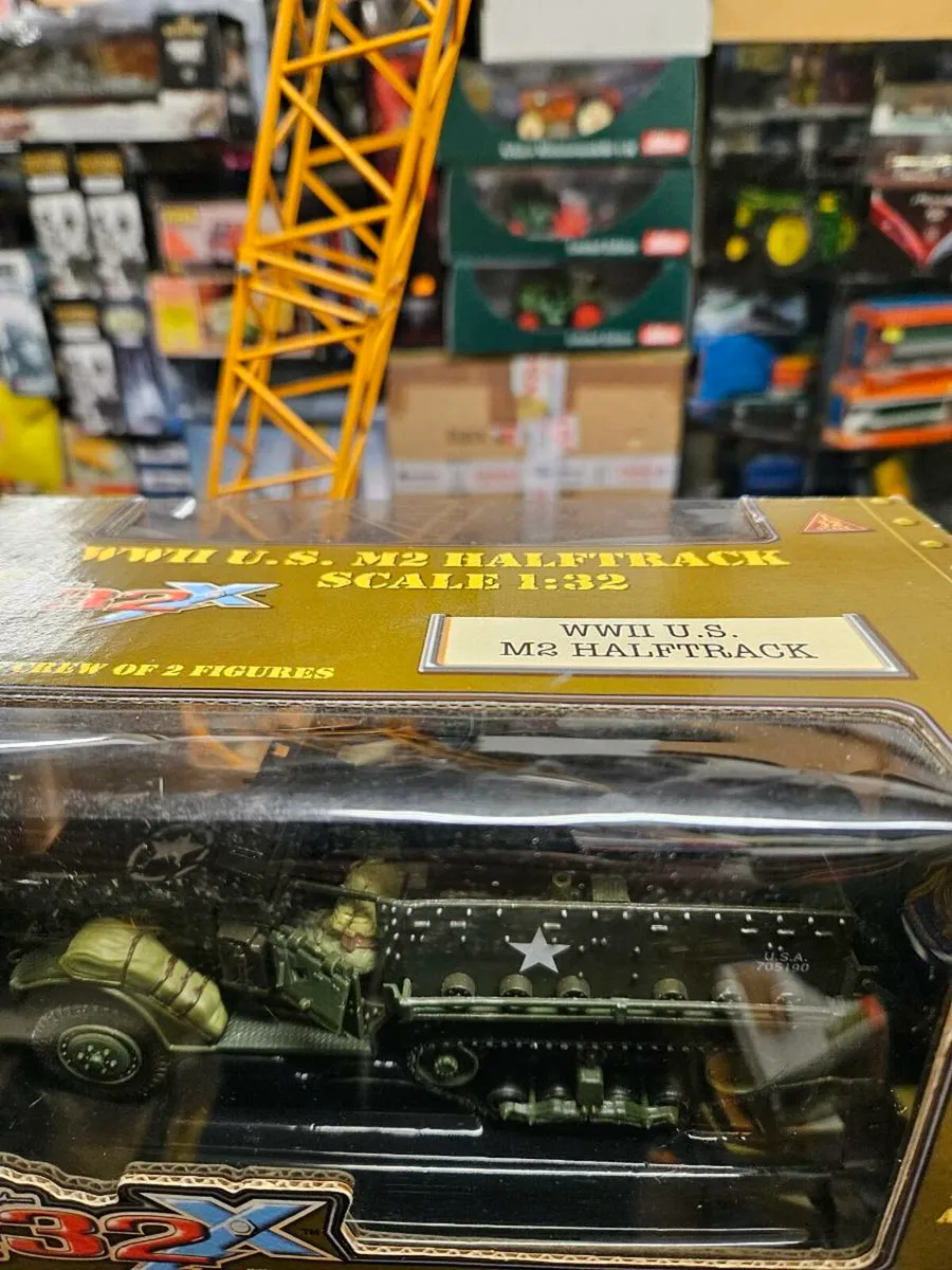 Corgi Ultimate Soldier American WW2 Halftrack 1.32 - Image 4